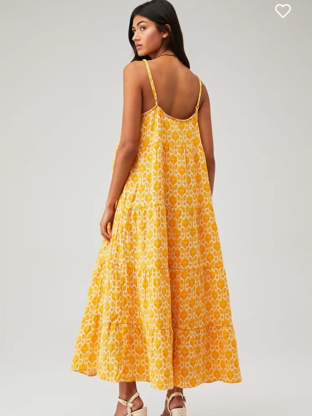 SHOW ME YOUR MUMU Caroline Maxi Dress in Golden Fields Size Small